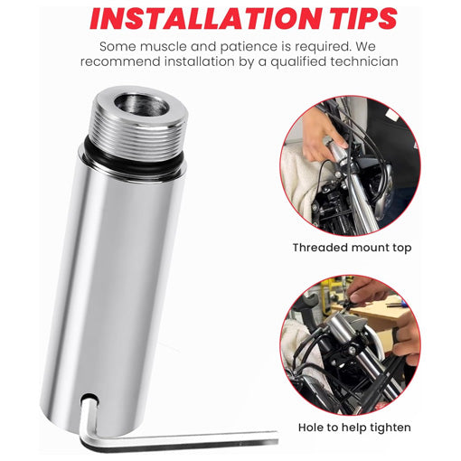 Fork Tube Extender for Harley
