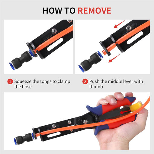 One-Push Air Line Disconnect Tool