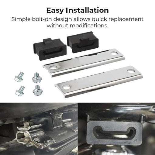 Motorcycle Rubber Muffler Mount Isolator Replacement