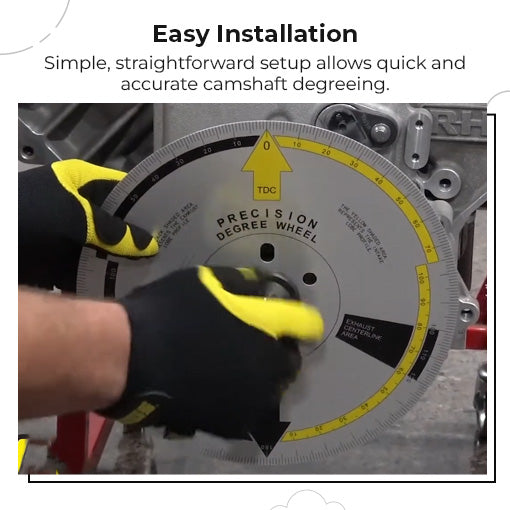 Precision Camshaft Degree Wheel Kit