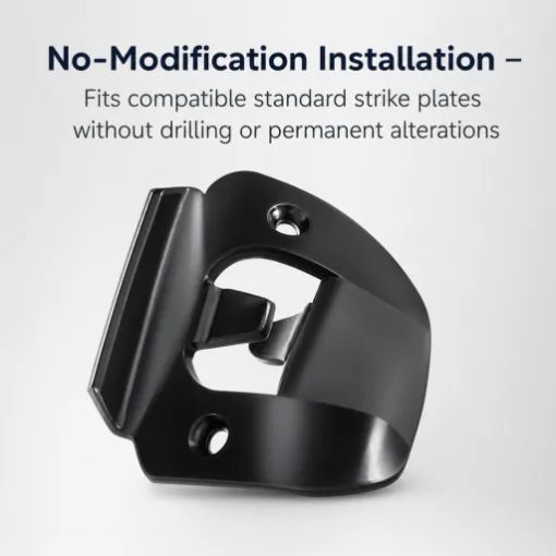 Anti-slam Door Silencer Strike Plate