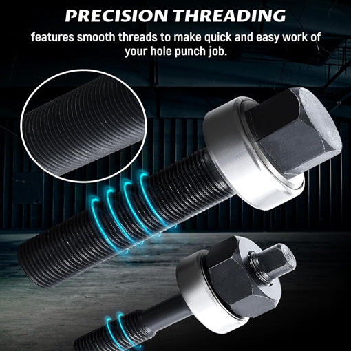 Manual Ratcheting Knockout Hole Punch Driver Kit