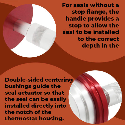 Heavy Duty Thermostat Seal Installer For CAT