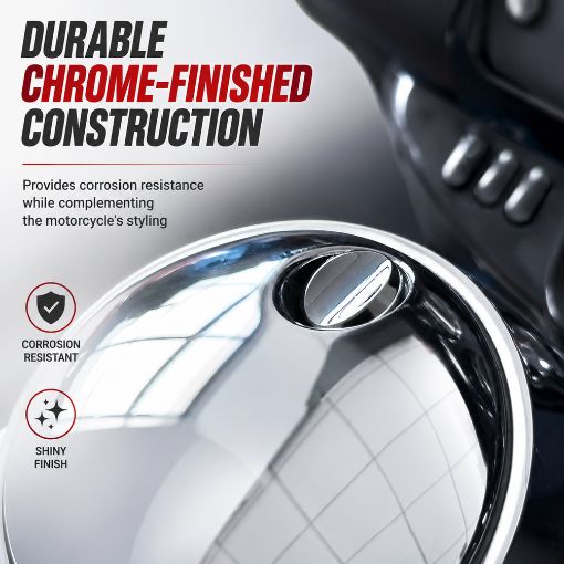 Motorcycle Quick Fuel Door Latch Push