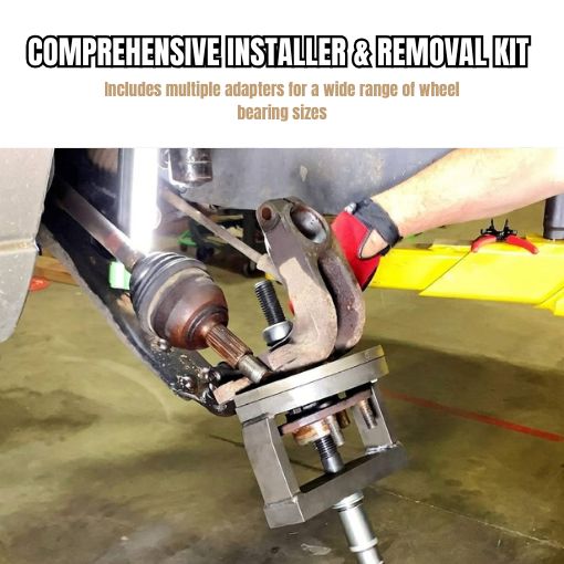 Heavy Duty Master Wheel Hub and Bearing Removal Tool Set