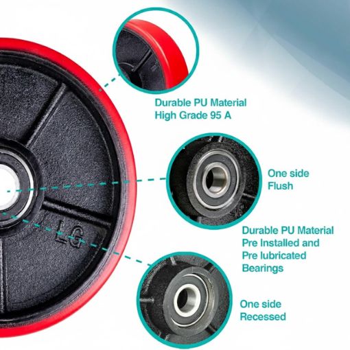 Pallet Jack Steering Wheel Replacement Set