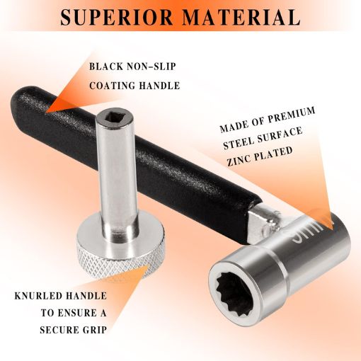 Valve Tappet Adjusting Wrench Tool Kit (for Motorcycle, ATVs)