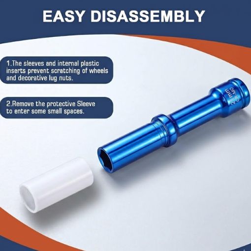 1/2" Drive Deep Impact Tool Socket Set