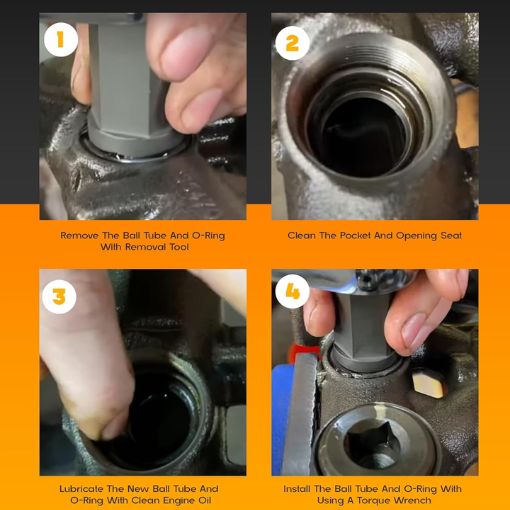 Diesel Nipple Cup Ball Tube Socket