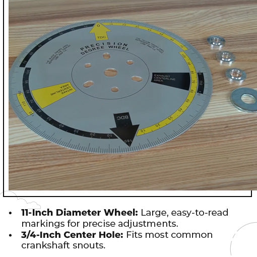 Precision Camshaft Degree Wheel Kit