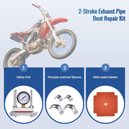 2-Stroke Exhaust Pipe Dent Repair Kit