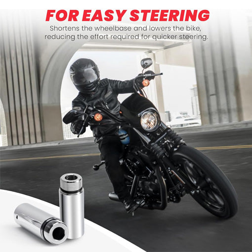 Fork Tube Extender for Harley
