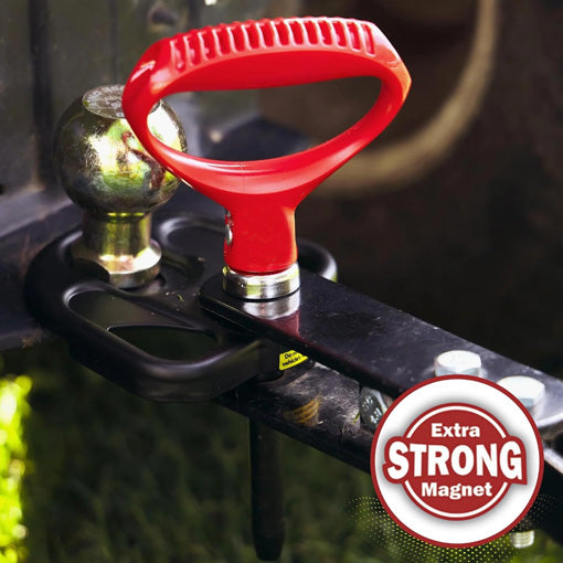 Auto-Lock Magnetic Hitching Pin