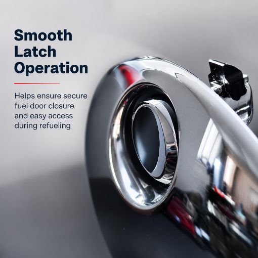 Motorcycle Quick Fuel Door Latch Push