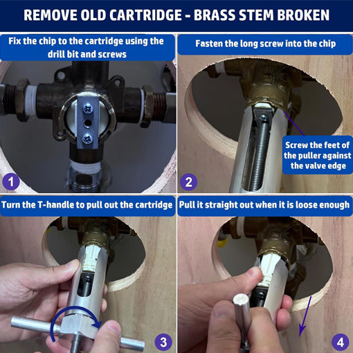 Shower Cartridge Removal Tool