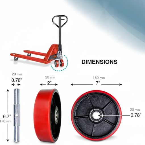 Pallet Jack Steering Wheel Replacement Set