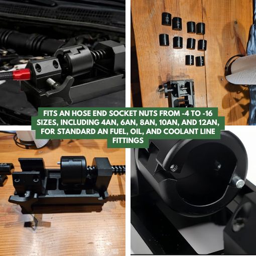 4-16AN Fuel Line Fittings Installation Tool Kit