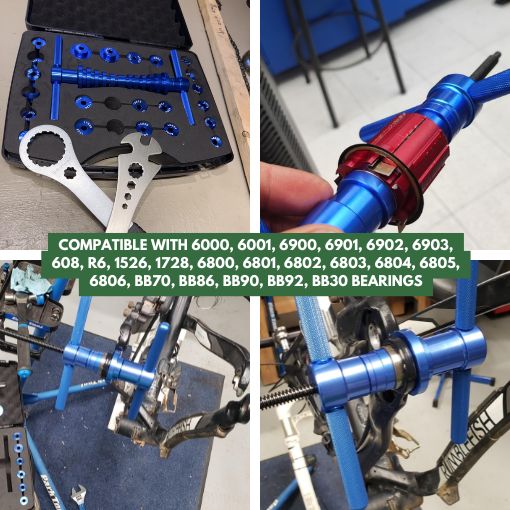 Bicycle Bearing Press Set