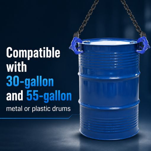 2-Pack Quick Chain Drum Lifter