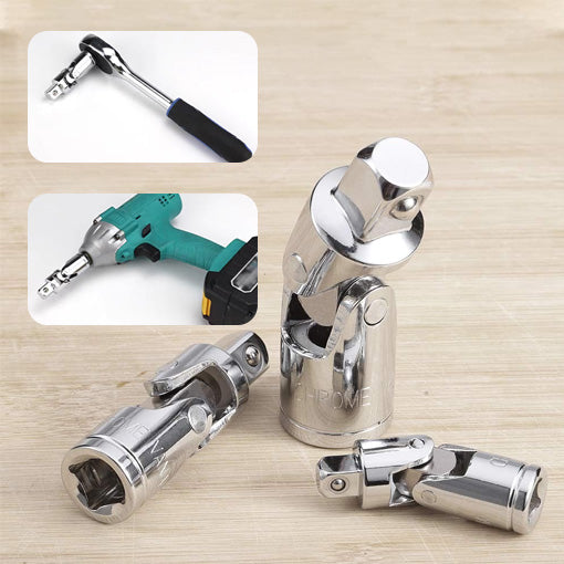 3-Piece Universal Joint Impact Socket Adapter Set