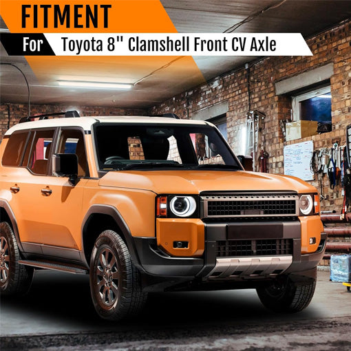 Needle Bearing Puller Tool for Toyota 8" Clamshell Front CV Axle