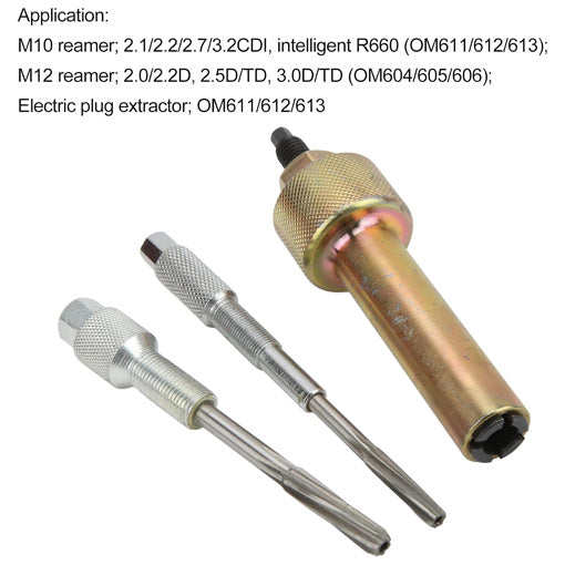 Glow Plug Puller Reamer Set