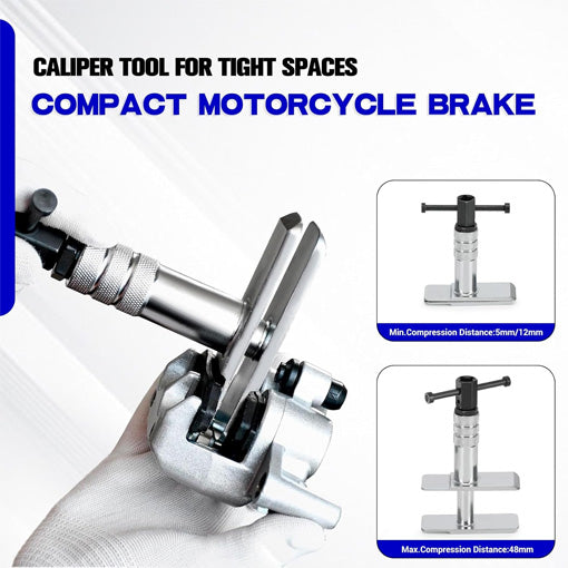 Heavy-Duty Motorcycle Brake Caliper Spreader Tool