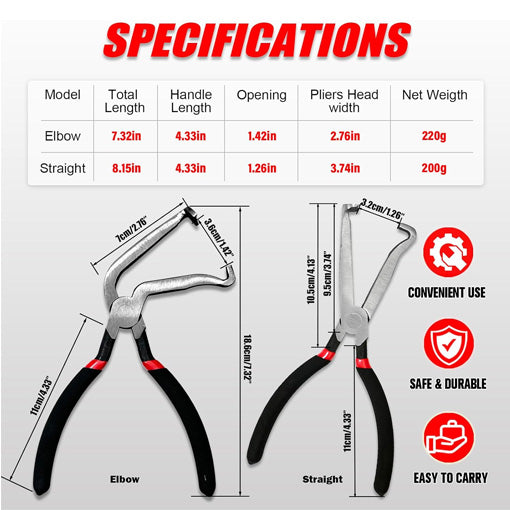 Upgraded Automotive Electrical Disconnect Pliers