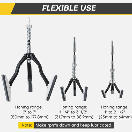 Adjustable Engine Cylinder Hone Tool Set