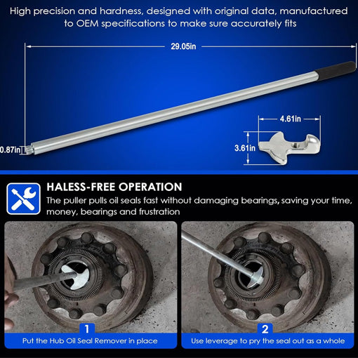 Truck Axle Hub Oil Seal Remover