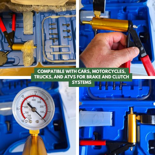 Easy DIY Motorcycle Brake Bleeder Kit