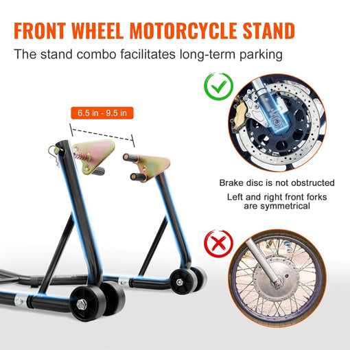 Motorcycle Front and Rear Combo Stand Lift