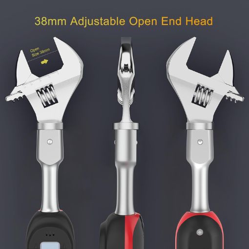 HVAC Adjustable Digital Torque Wrench