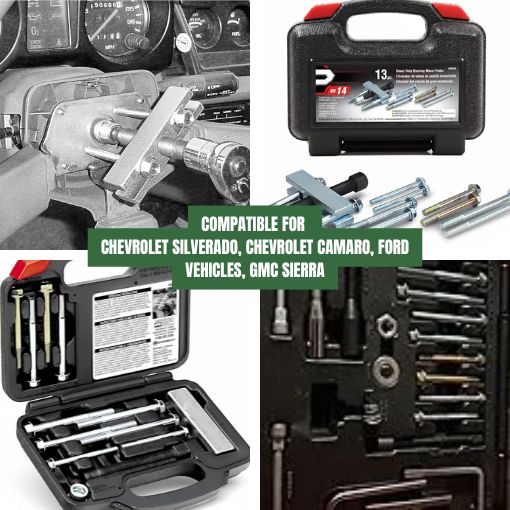 Heavy Duty Steering Wheel Puller Tool Set