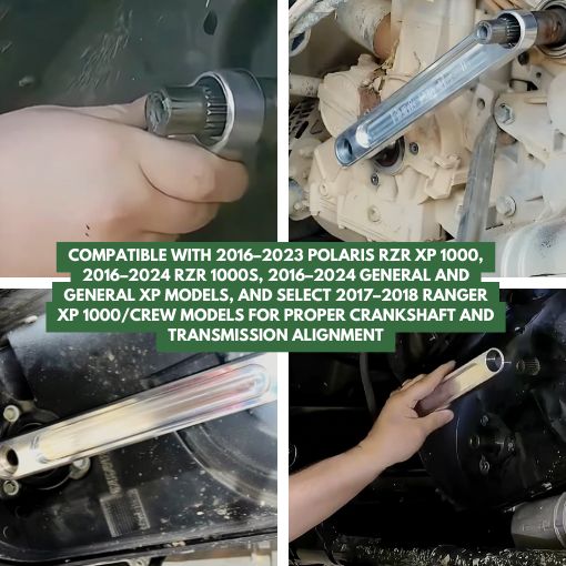 UTV Clutch Alignment Tool for Transmission & Crankshaft