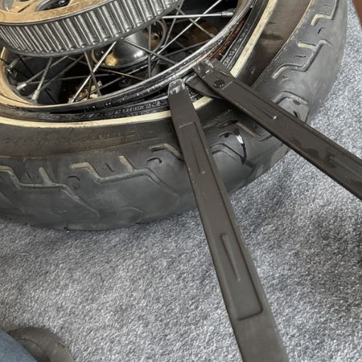 Universal Tire Bead Breaker and Lever Tool Set