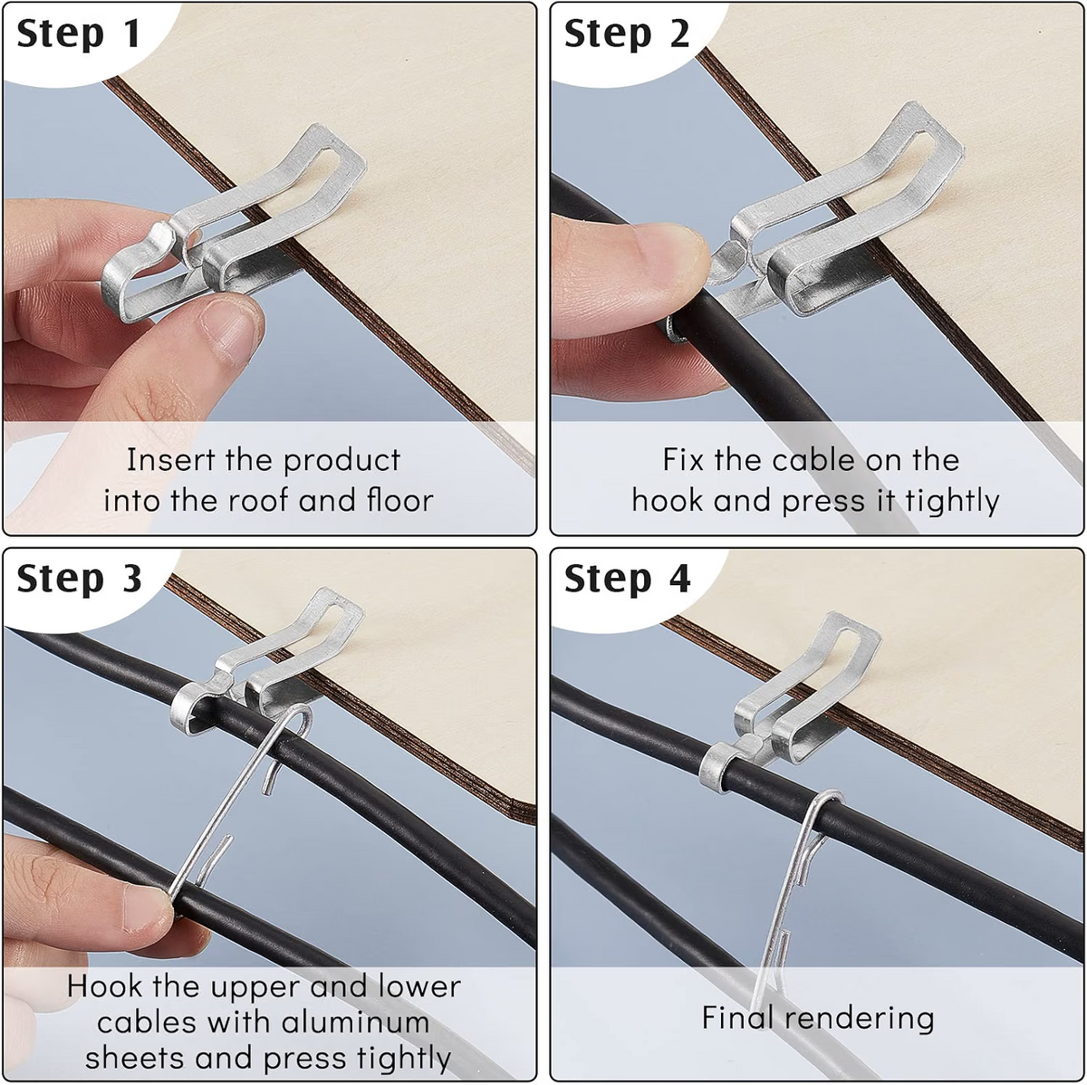 Heat Cable Roof Clip Spacers