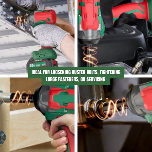 1/2" Cordless Impact Wrench Kit