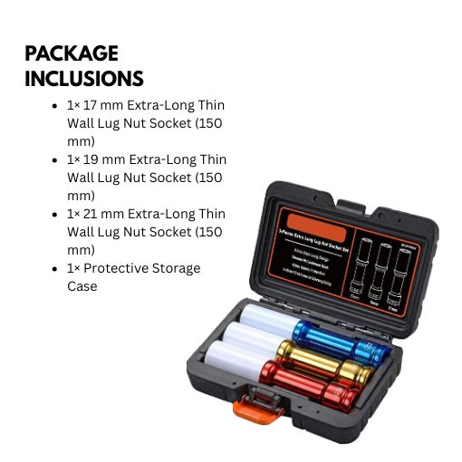 1/2" Drive Deep Impact Tool Socket Set