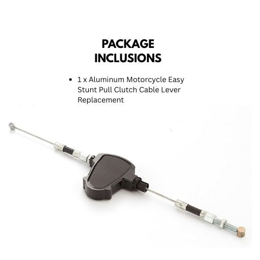 Aluminum Motorcycle Easy Stunt Pull Clutch Cable Lever Replacement
