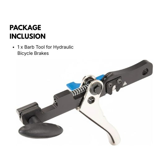 Barb Tool for Hydraulic Bicycle Brakes