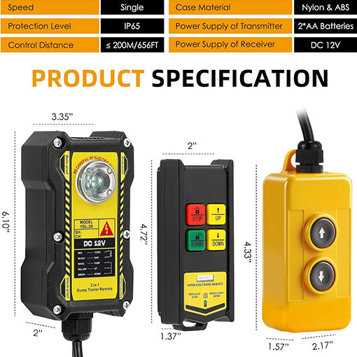 2-in-1 Wireless Crane Remote Control