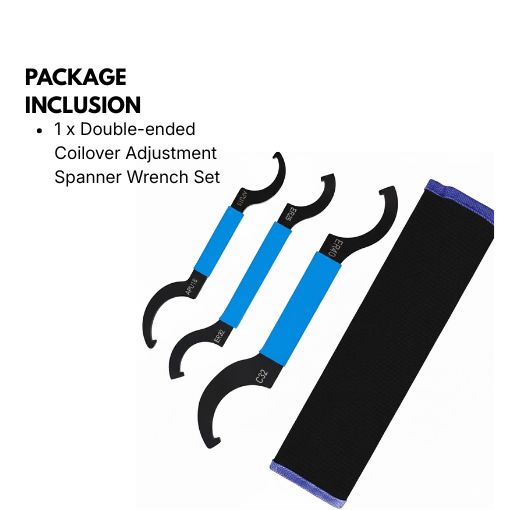 Double-ended Coilover Adjustment Spanner Wrench Set