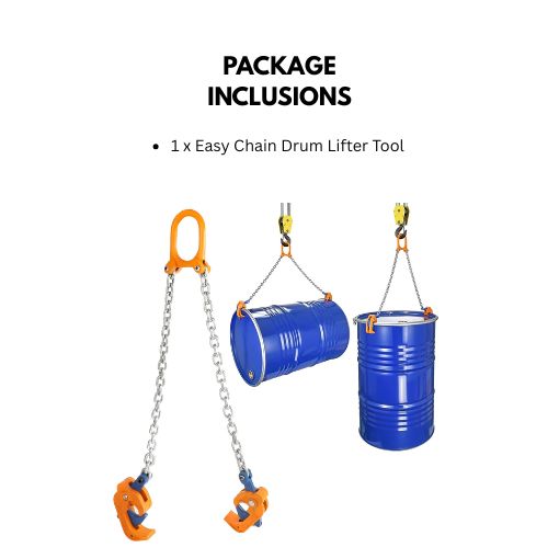 Easy Chain Drum Lifter Tool