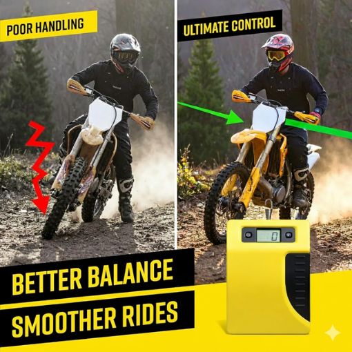 Motorcycle Digital Sag Scale for Suspension Tuning