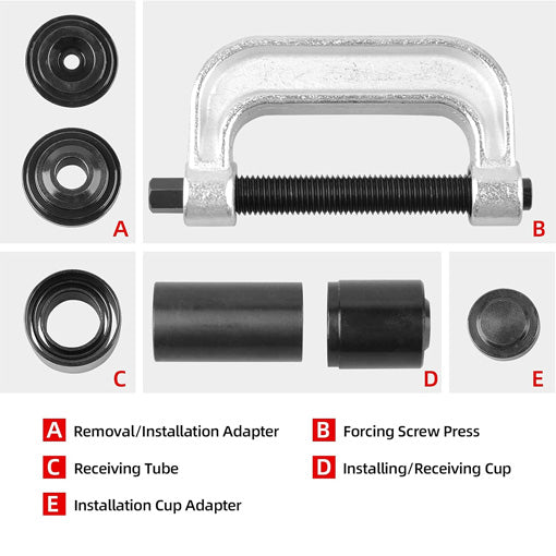 Ball Joint Press & U Joint Removal Tool Kit