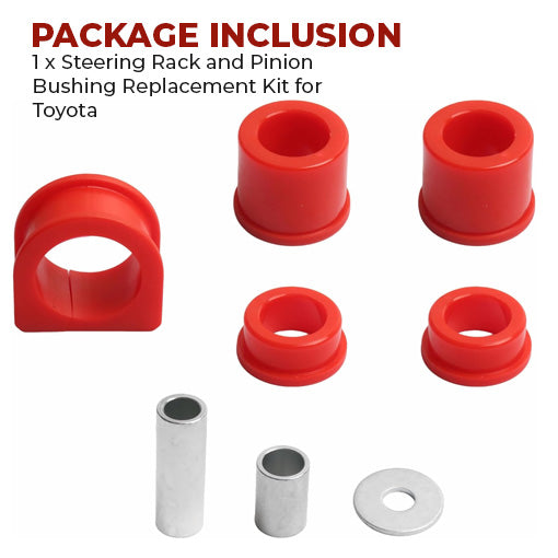 Steering Rack and Pinion Bushing Replacement Kit for Toyota