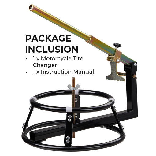 16"-21" Portable Tire Changing Stand and Bead Breaker