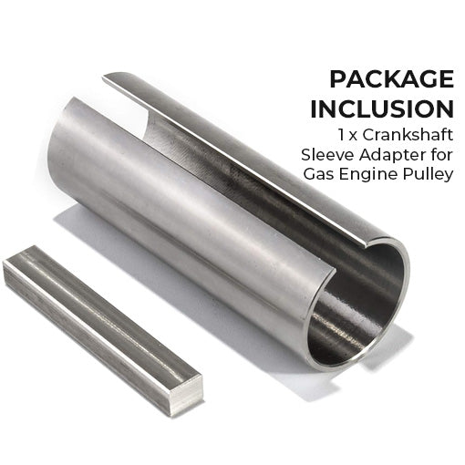 Crankshaft Sleeve Adapter for Gas Engine Pulley