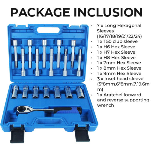 Steering Hub Suspension Shock Absorber Strut Nut Removal Tool Socket Set